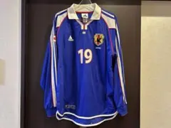 W杯勝ち点1記念 日韓W杯モデル カズ 長袖ユニフォーム - メルカリ