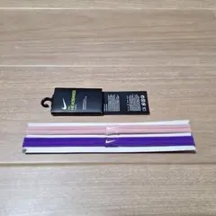 Nike ヘッドバンド 2個セット ピンク パープル　ヘアバンド