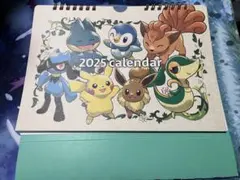 ポケモン 2025年 卓上カレンダー ポケットモンスターのサムネイル