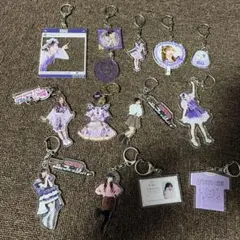 FRUITSZIPPER 仲川瑠夏 アクリルキーホルダー ※バラ売りのみです