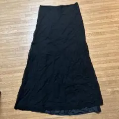 COMME des GARÇONS ブラックロングスカートのサムネイル