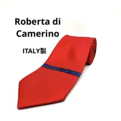 極美品 ロベルタディカメリーノ ネクタイ イタリア製 ピュアシルク 661112のサムネイル
