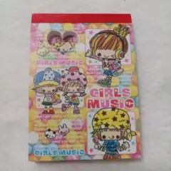 希少　レア　平成レトロ メモ帳 ミニメモレター ギャル 女の子 y2k 女児