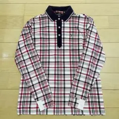 Munsingwearマンシングウェア　長袖ポロシャツ　Lのサムネイル