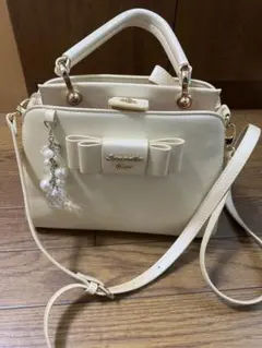 サマンサベガ　リボンモチーフ　ショルダーバッグ　ハンドバッグ