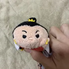 ディズニー　ツムツム　不思議の国のアリス　ハートの女王　ヴィランズ　ぬいぐるみ