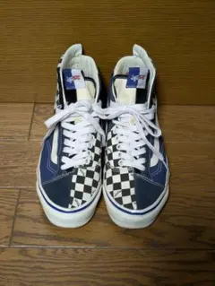 Vans チェッカーボード ハイカットスニーカー