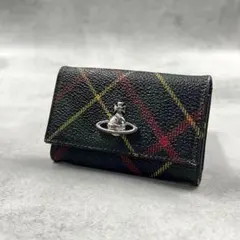 Vivienne Westwood チェック レザー キーケース 8634