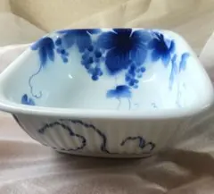 新品 未使用 深川製磁 ブルーワイナリー 角鉢 箱付き - メルカリ