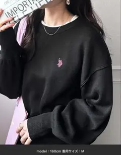 【U.S. POLO ASSN.】ユーエスポロアッスンスウェットライクニット