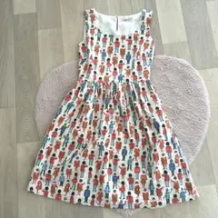 ♡Cath Kidston♡兵隊柄ノースリーブワンピース♡レトロ可愛い♡ガーリー