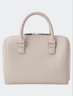 値下げ☺︎ UNQLO レザータッチ　ボストンバッグ　ショルダーバッグ　2way