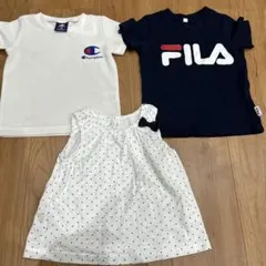 女の子　夏服トップス 90～95 3点まとめ売り