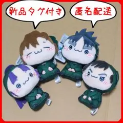 忍たま乱太郎 もちぴこマスコット まとめ売り 6年生 4点セット