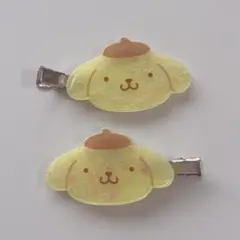 サンリオ ポムポムプリン シャカシャカ前髪クリップ
