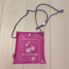 Mezzo Piano JUNIOR クリアポシェット ピンクのサムネイル
