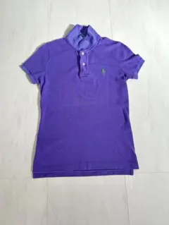 RALPH LAUREN 半袖ポロシャツ パープル