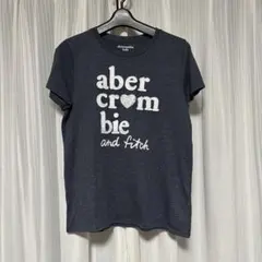 abercrombie kids チャコールグレー　Tシャツ