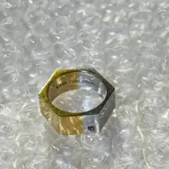 VAYACONDIOS ヴァヤコンディオス R116ステンレス製ヘキサゴンリング