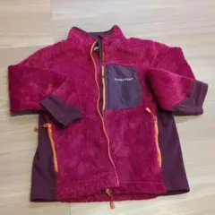 mont-bell フリースジャケット 130サイズ ピンク系