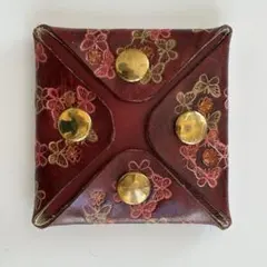 レザーコインケース 小銭入れ アクセサリー入れ 薬入れ