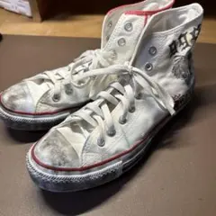 ALL STAR ハイカットスニーカー ホワイト/レッド