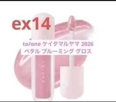 トーン× KEITA MARUYAMAリップグロス EX14 花あめ　限定のサムネイル