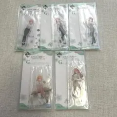 一番くじ 五等分の花嫁∽ 五つ子ハネムーン アクリルスタンド　 5点セット