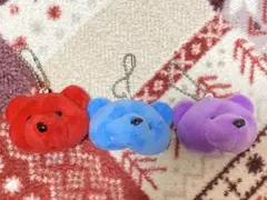 クマ　ぬいぐるみキーホルダー