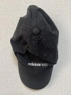 ●adidas neo●キャップ 帽子 ブラック アディダス ネオ