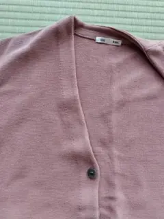 ウォッシャブルカーディガン S PINK GU