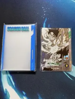 ドラゴンボール　スーパーダイバーズ　40周年　カード3枚組とスリーブ