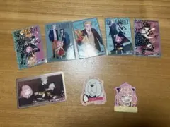 SPYFAMILY カード1枚 ステッカー7枚