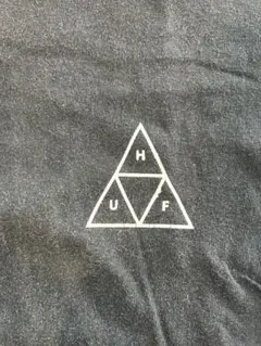 HUF ブラック ロングスリーブ Tシャツ