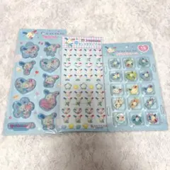 ウサハナ シャカシャカシール ぷちましゅまろシール クリスタルシール
