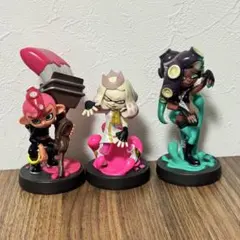 スプラトゥーン amiibo ヒメ イイダ ボーイ 3体セット