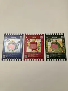 ぐるり森 新カード ハム3種 ウオハム トリハム ムシハム - メルカリ