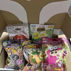 びっくらたまご男の子向けお得5個セット　ポケモンクレヨンしんちゃん他④