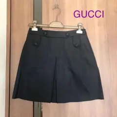 GUCCI ミニスカート　黒のサムネイル