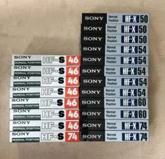 SONY カセットテープ20本セット