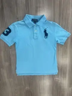 ラルフローレン　水色 ポロシャツ 8サイズ130〜140