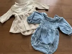 tete a tete mamaraku ロンパース　長袖　70 2点セット
