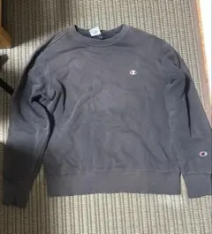Champion グレー クルーネック トレーナー スウェット M 古着