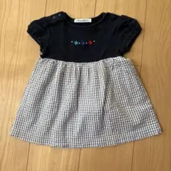familiar ファミリア ワンピース 魚刺繍のサムネイル