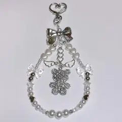 ビーズチャーム スクバチャーム ビーズキーホルダー 韓国 y2k