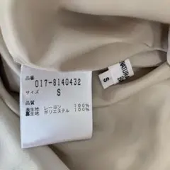 ナチュラルビューティーベーシック☆花柄 半袖ひざ丈ワンピース