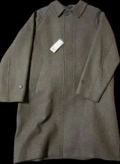 【新品タグ付】ユニクロ シングルブレストコート ダークブラウン XLサイズ