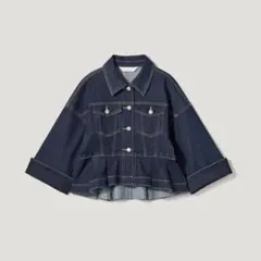 2026SS 未開封 GU rokh ペプラムブルゾン XXL - メルカリ