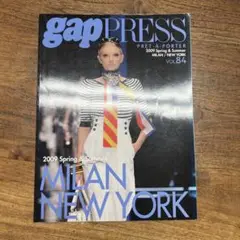 gap PRESS 2009年春夏号 VOL.84