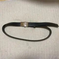 PRADA ブラックレザーベルト